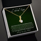 To My Wife, My Eternal Love - Glimpse of Forever - Alluring Beauty Necklace