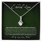 To My Wife, My Eternal Love - Glimpse of Forever - Alluring Beauty Necklace