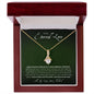 To My Wife, My Eternal Love - Glimpse of Forever - Alluring Beauty Necklace