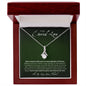 To My Wife, My Eternal Love - Glimpse of Forever - Alluring Beauty Necklace