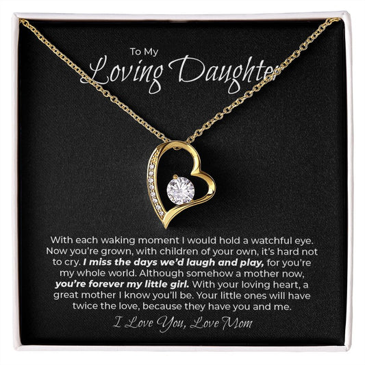 To My Loving Daughter - Children of Your Own - Forever Love Necklace
